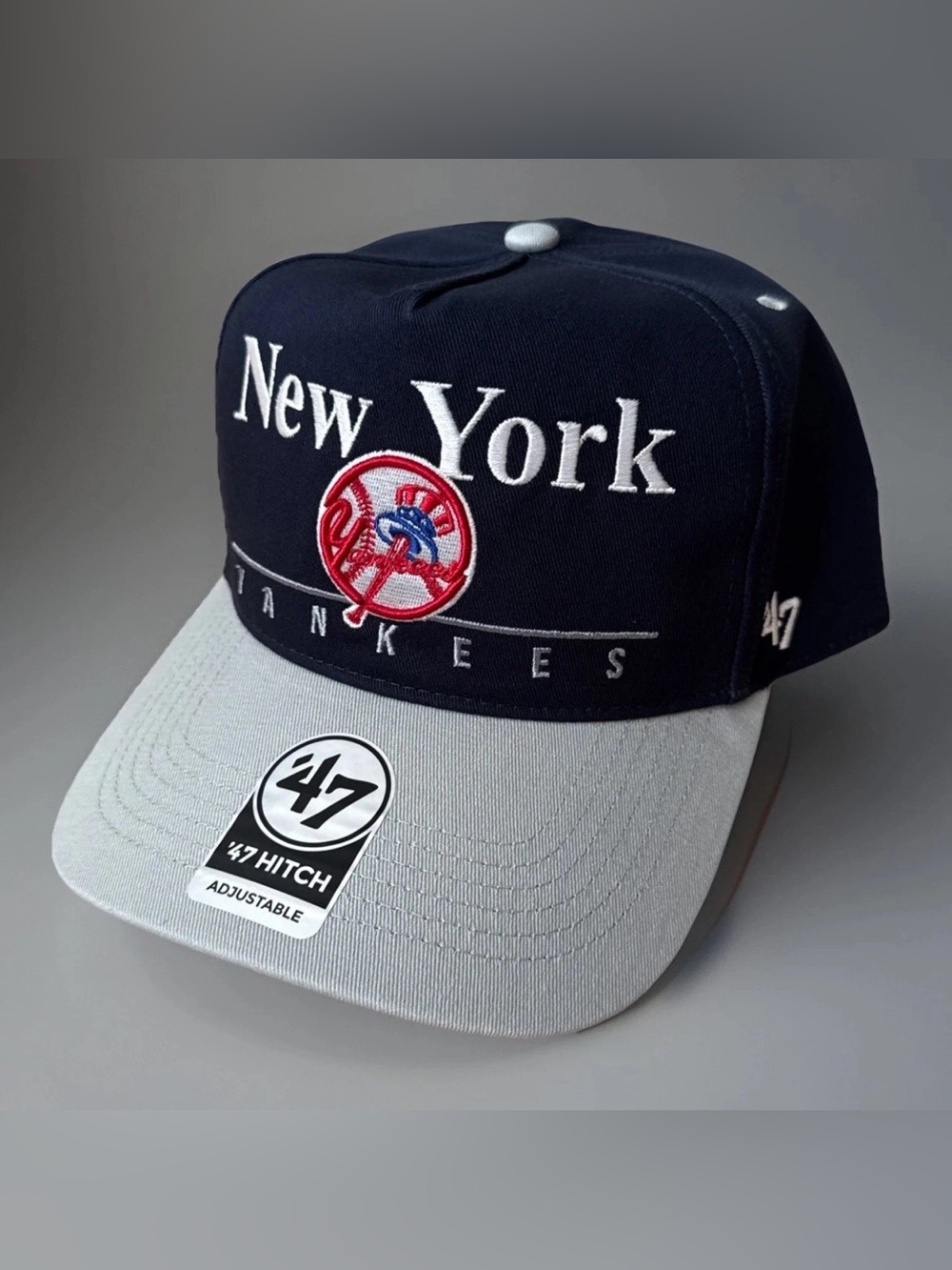 NEW YORK YANKEES '47 HITCH NAVY SNAPBACK GOLFER GOLF CAP HAT MLB BRONX BOMBERS